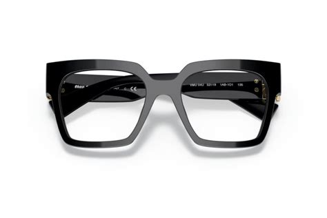 miu miu mu 04uv 1ab1o1|Miu Miu Eyewear MU 04UV .